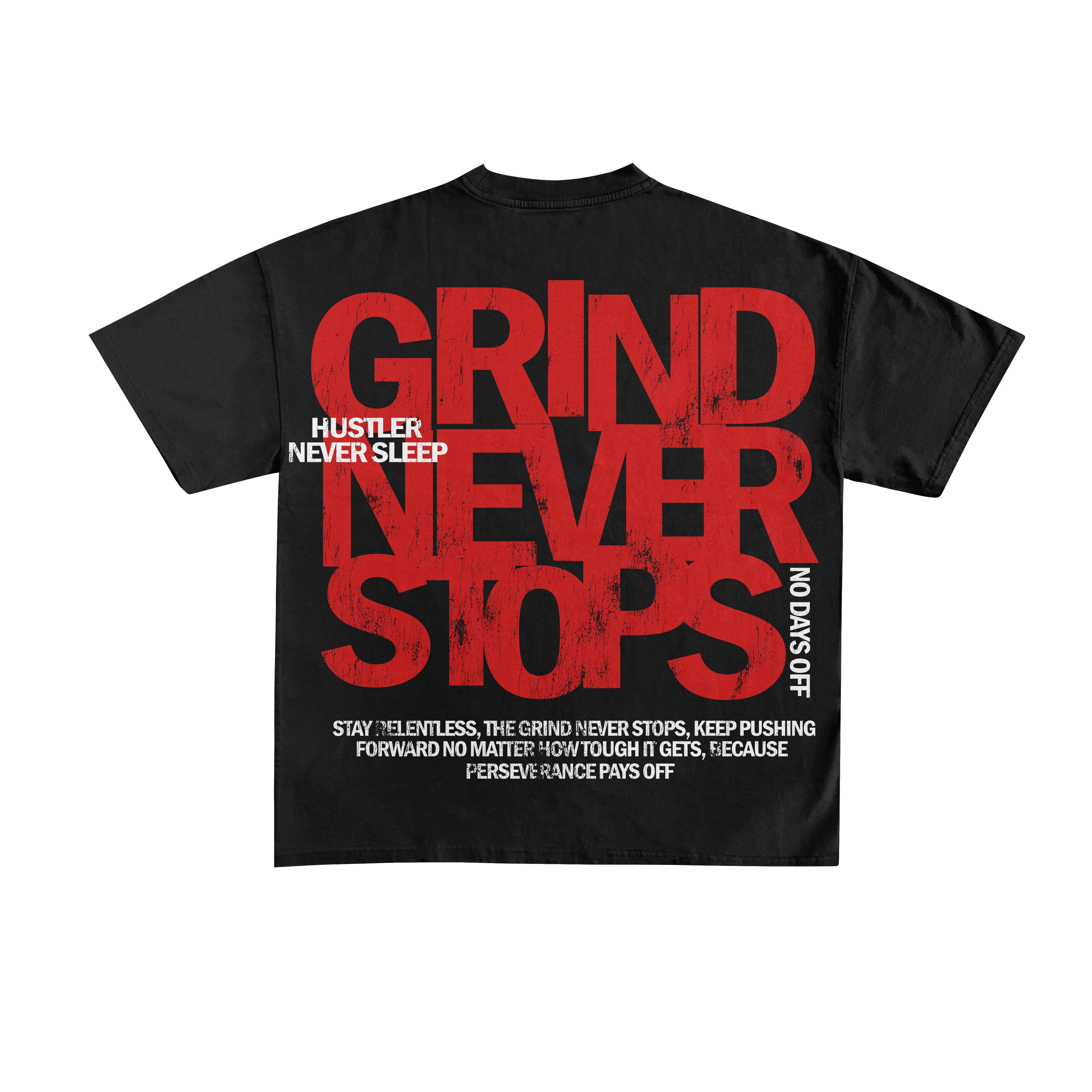 Grind Never Stops BSVG Tee (Black)