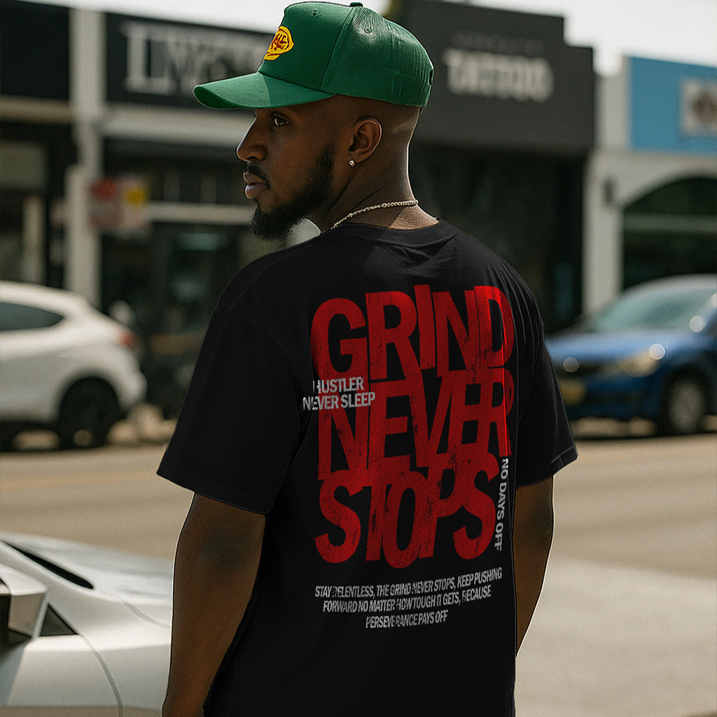 Grind Never Stops BSVG Tee (Black)